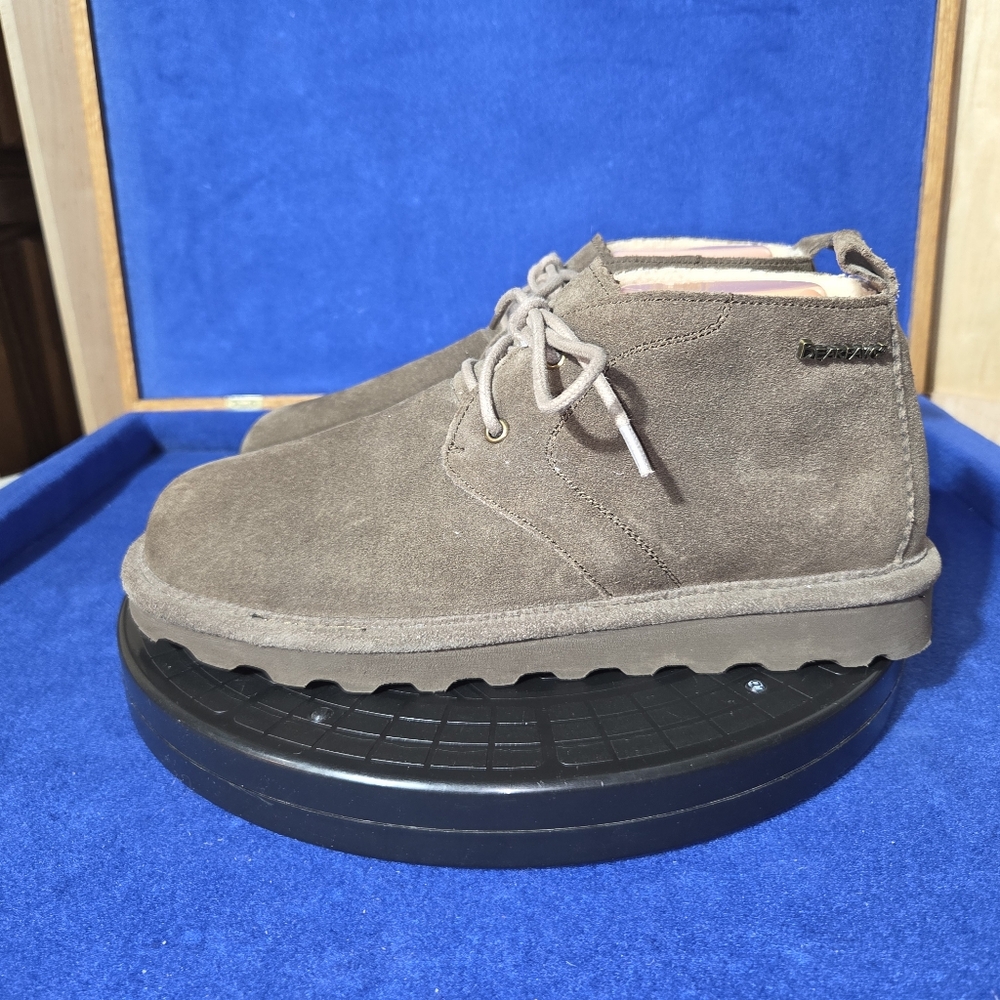 BearPaw Women's Skye Brown Suede Ankle Chukka Boots, Sz. 9-US, 40-EU